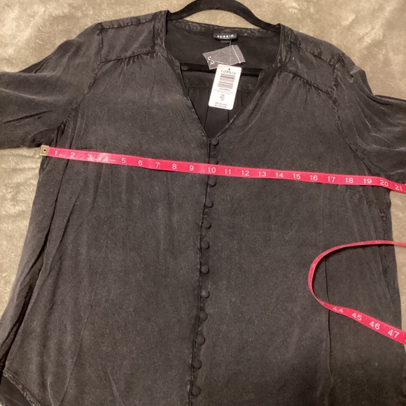Torrid Harper, size 00, Black mineral wash, NWT - Picture 6 of 9